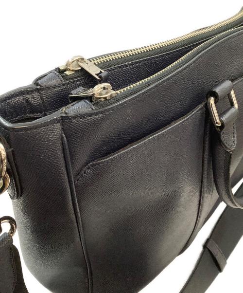 COACH（コーチ）COACH (コーチ) 2WAYブリーフケース ネイビーの古着・服飾アイテム
