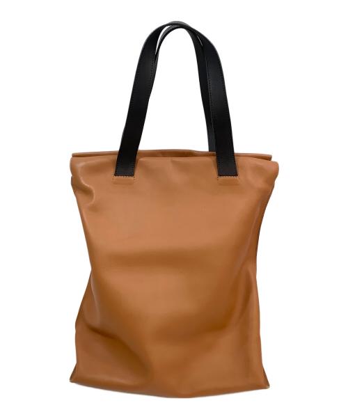 LOEWE（ロエベ）LOEWE (ロエベ) ショッパートートバッグ ブラウンの古着・服飾アイテム