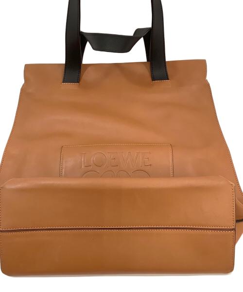 LOEWE（ロエベ）LOEWE (ロエベ) ショッパートートバッグ ブラウンの古着・服飾アイテム