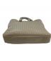 中古・古着 BOTTEGA VENETA (ボッテガベネタ) イントレチャートハンドバッグ ライトグレー：20000円