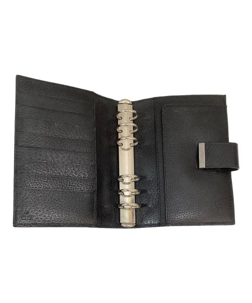 GUCCI（グッチ）GUCCI (グッチ) 手帳カバー ブラックの古着・服飾アイテム