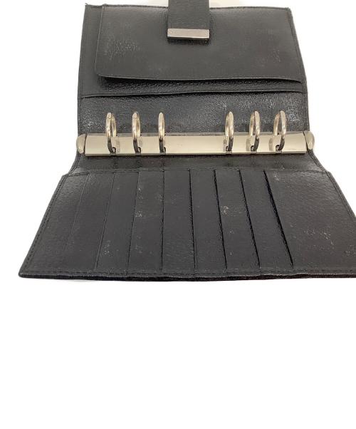 GUCCI（グッチ）GUCCI (グッチ) 手帳カバー ブラックの古着・服飾アイテム