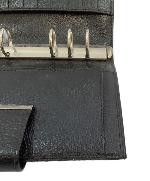 GUCCI（グッチ）GUCCI (グッチ) 手帳カバー ブラックの古着・服飾アイテム