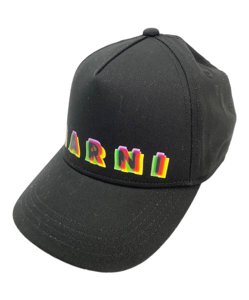 MARNI（マルニ）MARNI (マルニ) ベースボールキャップ ブラック 未使用品の古着・服飾アイテム
