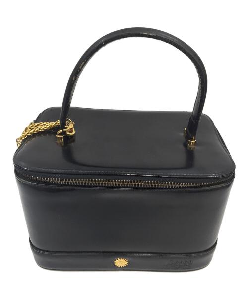 GIANNI VERSACE（ジャンニ・ヴェルサーチ）GIANNI VERSACE (ジャンニ・ヴェルサーチ) バニティポーチ ブラックの古着・服飾アイテム