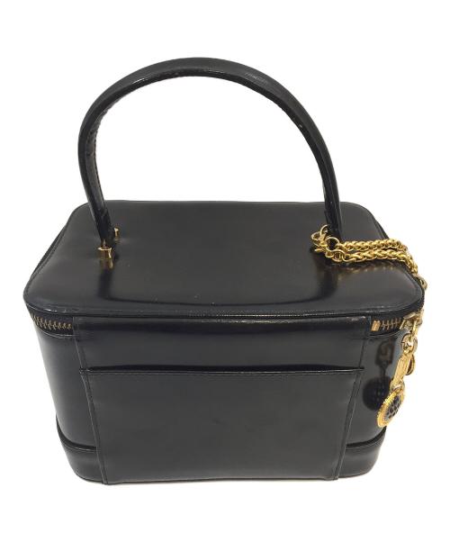 GIANNI VERSACE（ジャンニ・ヴェルサーチ）GIANNI VERSACE (ジャンニ・ヴェルサーチ) バニティポーチ ブラックの古着・服飾アイテム