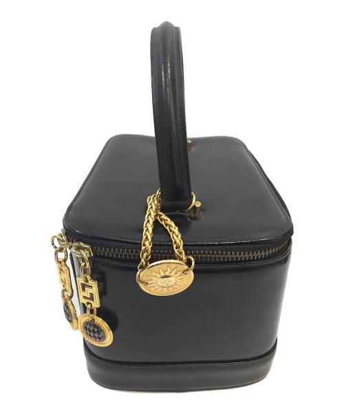 GIANNI VERSACE（ジャンニ・ヴェルサーチ）GIANNI VERSACE (ジャンニ・ヴェルサーチ) バニティポーチ ブラックの古着・服飾アイテム
