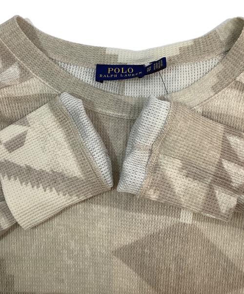 POLO RALPH LAUREN（ポロ・ラルフローレン）POLO RALPH LAUREN (ポロ・ラルフローレン) 長袖ワンピース ベージュ サイズ:XS 未使用品の古着・服飾アイテム