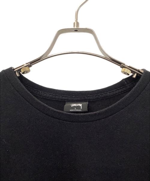 stussy（ステューシー）stussy (ステューシー) 半袖カットソー ブラック サイズ:Lの古着・服飾アイテム