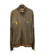 PUMAプーマ）の古着「トラックジャケット」｜グレー
