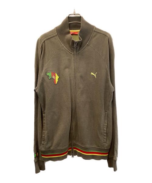 PUMA（プーマ）PUMA (プーマ) トラックジャケット グレー サイズ:Mの古着・服飾アイテム