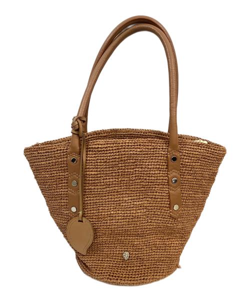 HELEN KAMINSKI（ヘレンカミンスキー）HELEN KAMINSKI (ヘレンカミンスキー) トートバッグ ブラウンの古着・服飾アイテム