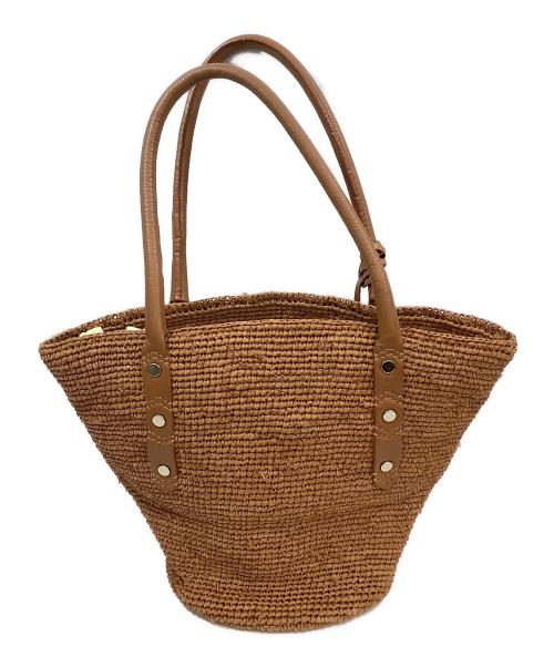 HELEN KAMINSKI（ヘレンカミンスキー）HELEN KAMINSKI (ヘレンカミンスキー) トートバッグ ブラウンの古着・服飾アイテム