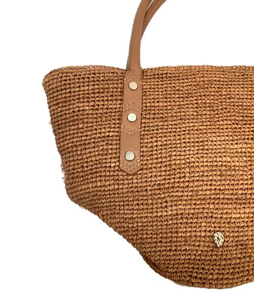 HELEN KAMINSKI（ヘレンカミンスキー）HELEN KAMINSKI (ヘレンカミンスキー) トートバッグ ブラウンの古着・服飾アイテム