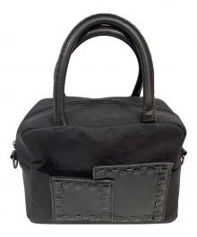 慈雨（ジウ）の古着「2WAYバッグ」｜ブラック