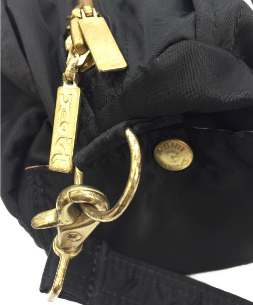 X-GIRL（エックスガール）X-GIRL (エックスガール) PORTER (ポーター) 2WAYバッグ ブラックの古着・服飾アイテム