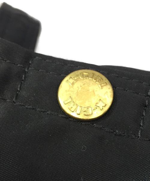 X-GIRL（エックスガール）X-GIRL (エックスガール) PORTER (ポーター) 2WAYバッグ ブラックの古着・服飾アイテム