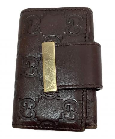 中古・古着通販】GUCCI (グッチ) キーケース ブラウン｜ブランド・古着