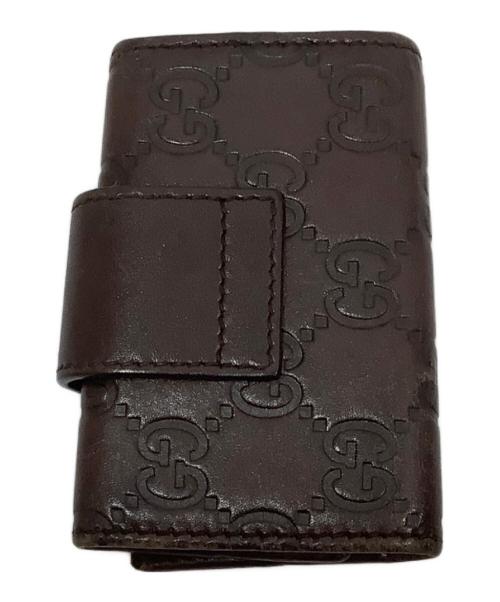 GUCCI（グッチ）GUCCI (グッチ) キーケース ブラウンの古着・服飾アイテム