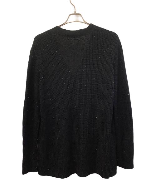 MARINA RINALDI（マリナリナルディ）MARINA RINALDI (マリナリナルディ) 厚手カーディガン ブラック サイズ:XSの古着・服飾アイテム