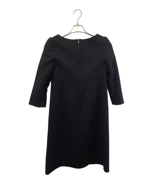 FOXEY（フォクシー）FOXEY (フォクシー) 長袖ワンピース ネイビー サイズ:38の古着・服飾アイテム