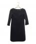 FOXEY（フォクシー）の古着「長袖ワンピース」｜ネイビー