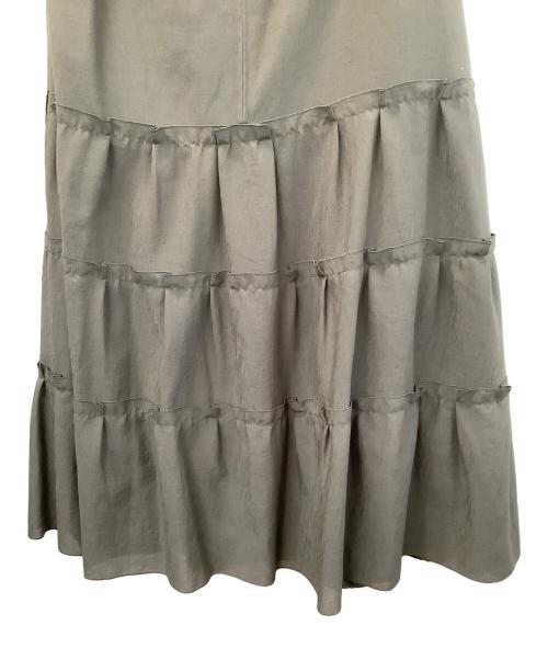 daisy lin for foxey（デイジーリン フォー フォクシー）daisy lin for foxey (デイジーリン フォー フォクシー) ノースリーブ・キャミソールワンピース グレー サイズ:38の古着・服飾アイテム