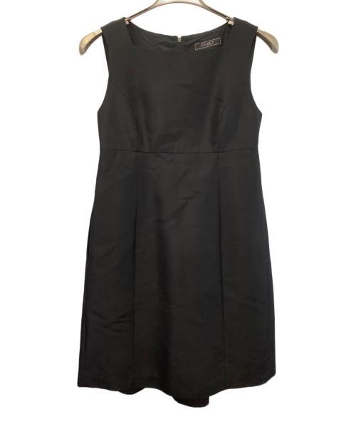 FOXEY（フォクシー）FOXEY (フォクシー) ノースリーブ・キャミソールワンピース ブラック サイズ:38の古着・服飾アイテム