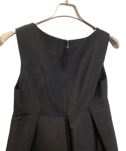FOXEY（フォクシー）FOXEY (フォクシー) ノースリーブ・キャミソールワンピース ブラック サイズ:38の古着・服飾アイテム