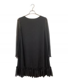 中古・古着通販】ADEAM (アディアム) ニットワンピース ネイビー