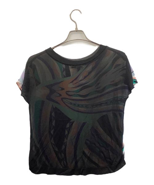 Emilio Pucci（エミリオ プッチ）Emilio Pucci (エミリオ プッチ) 半袖カットソー マルチカラー サイズ:XSの古着・服飾アイテム