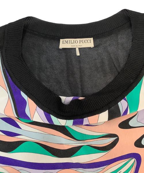 Emilio Pucci（エミリオ プッチ）Emilio Pucci (エミリオ プッチ) 半袖カットソー マルチカラー サイズ:XSの古着・服飾アイテム