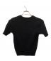 FOXEY (フォクシー) 半袖ニット ブラック サイズ:38：7000円