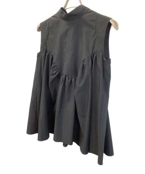 em.（エムドット）em. (エムドット) ノースリーブブラウス ブラック サイズ:Freeの古着・服飾アイテム