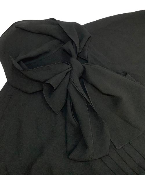 FOXEY（フォクシー）FOXEY (フォクシー) ノースリーブブラウス ブラック サイズ:38の古着・服飾アイテム