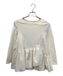 em.（エムドット）の古着「長袖ブラウス」｜ホワイト