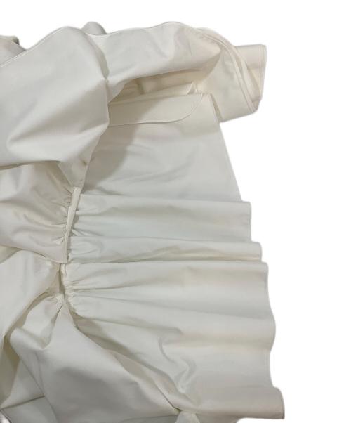 em.（エムドット）em. (エムドット) 長袖ブラウス ホワイト サイズ:Freeの古着・服飾アイテム