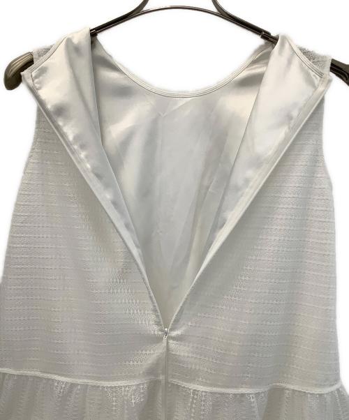 ADEAM（アディアム）ADEAM (アディアム) ノースリーブブラウス ホワイト サイズ:Xの古着・服飾アイテム