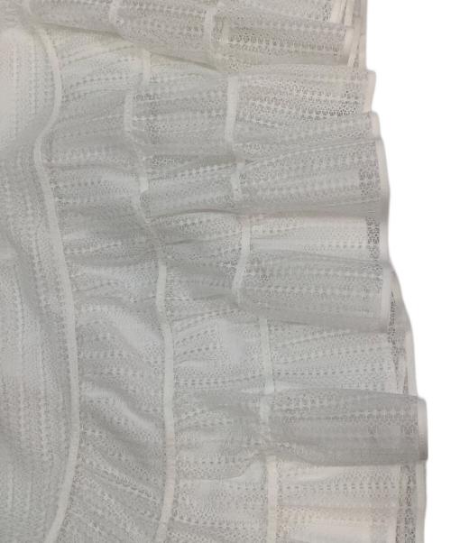 ADEAM（アディアム）ADEAM (アディアム) ノースリーブブラウス ホワイト サイズ:Xの古着・服飾アイテム