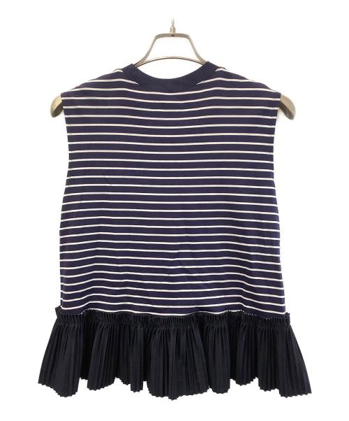 ADEAM（アディアム）ADEAM (アディアム) ノースリーブカットソー ネイビー サイズ:xの古着・服飾アイテム