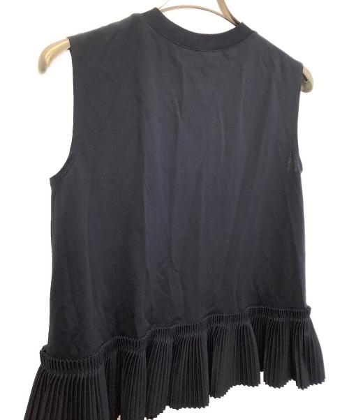 ADEAM（アディアム）ADEAM (アディアム) ノースリーブカットソー ネイビー サイズ:XSの古着・服飾アイテム