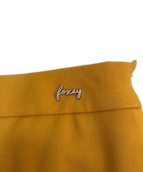 FOXEY NEWYORK（フォクシーニューヨーク）FOXEY NEWYORK (フォクシーニューヨーク) ロングスカート オレンジ サイズ:96cm (W38)の古着・服飾アイテム