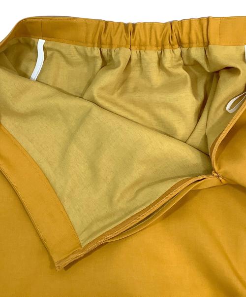 FOXEY NEWYORK（フォクシーニューヨーク）FOXEY NEWYORK (フォクシーニューヨーク) ロングスカート オレンジ サイズ:96cm (W38)の古着・服飾アイテム