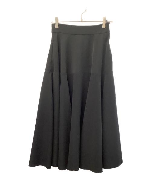FOXEY NEWYORK（フォクシーニューヨーク）FOXEY NEWYORK (フォクシーニューヨーク) ミモレ丈スカート ブラック サイズ:38の古着・服飾アイテム