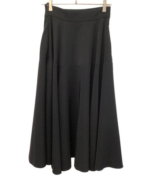 FOXEY NEWYORK（フォクシーニューヨーク）FOXEY NEWYORK (フォクシーニューヨーク) ミモレ丈スカート ブラック サイズ:38の古着・服飾アイテム