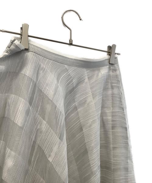 FOXEY（フォクシー）FOXEY (フォクシー) ミモレ丈スカート グレー サイズ:40の古着・服飾アイテム