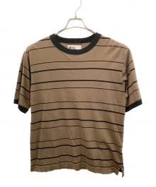 MHL（エムエイチエル）の古着「半袖カットソー」｜ブラウン