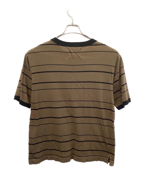 MHL（エムエイチエル）MHL (エムエイチエル) 半袖カットソー ブラウン サイズ:Lの古着・服飾アイテム