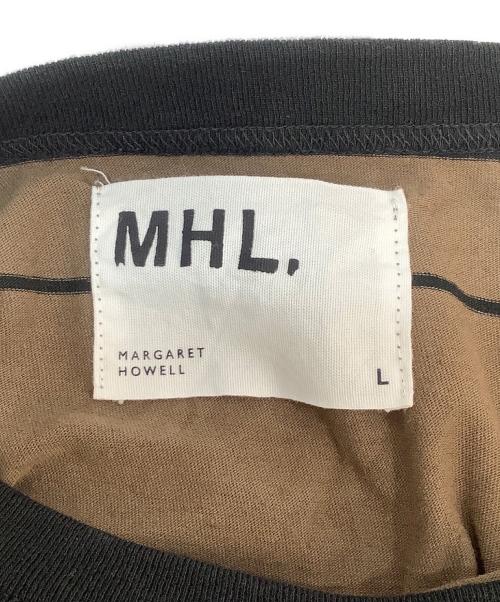 MHL（エムエイチエル）MHL (エムエイチエル) 半袖カットソー ブラウン サイズ:Lの古着・服飾アイテム