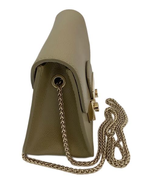 FURLA（フルラ）FURLA (フルラ) チェーンショルダーバッグ オリーブの古着・服飾アイテム
